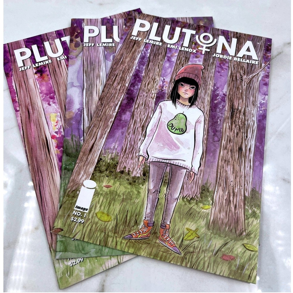 Plutona #1 #2 #3 Comic Lot Image Comics Jeff Lemire Emi Lenox 2015 Mixed Issues